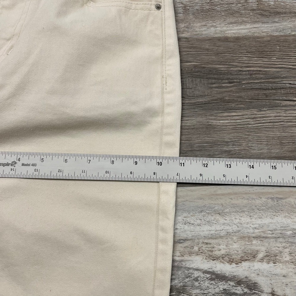 PacSun Kids Muted Clay Gardenia Cream Peachy Girls 12 High Rise Colorblock Pants - Picture 9 of 11